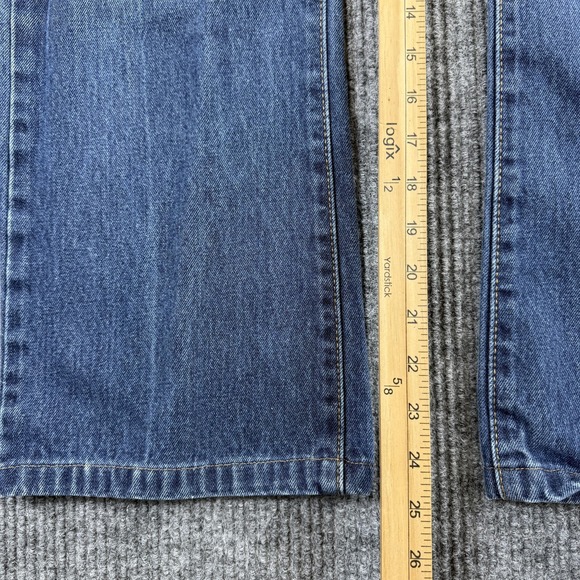 Levis 517 Jeans Mens 32x25 Blue Medium Wash Bootcut Mid Rise Denim Casual - Picture 3 of 8